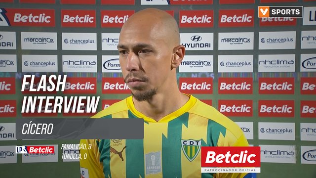I Liga (#19) | Famalicão 3-0 Tondela: Flash Interview Cícero