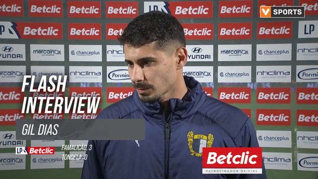 I Liga (#19) | Famalicão 3-0 Tondela: Flash Interview Gil Dias