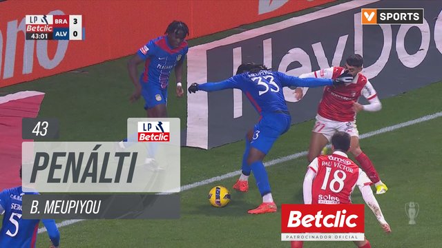 Alverca, Penálti, B. Meupiyou aos 43'