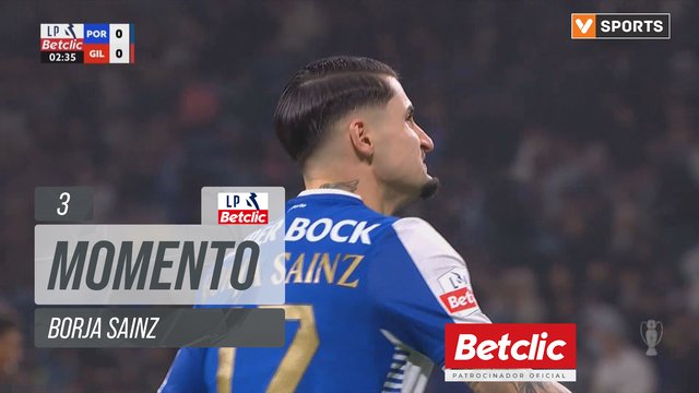 FC Porto, Jogada, Borja Sainz aos 3'
