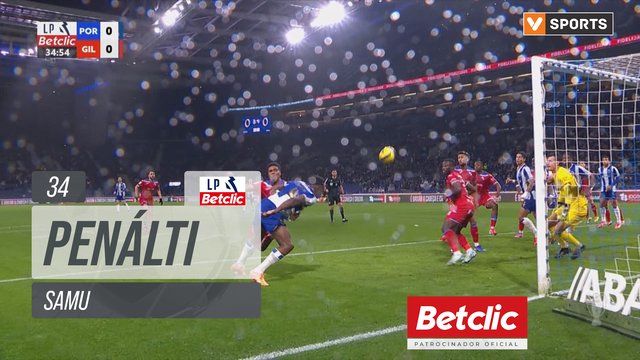 FC Porto, Penálti, Samu aos 34'