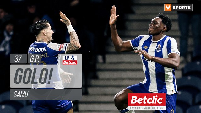GOLO! FC Porto, Samu aos 37', FC Porto 1-0 Gil Vicente