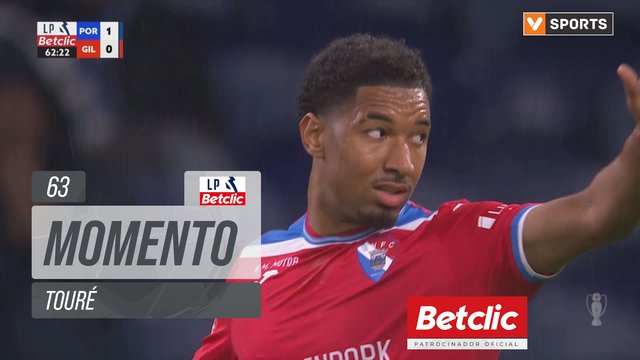 Gil Vicente, Jogada, Touré aos 63'