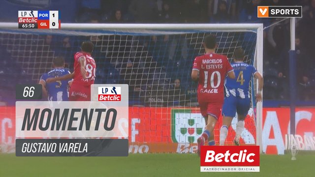 Gil Vicente, Jogada, Gustavo Varela aos 66'