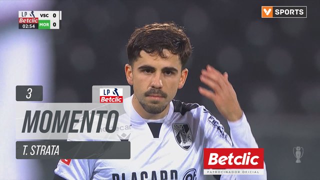 Vitória SC, Jogada, T. Strata aos 3'