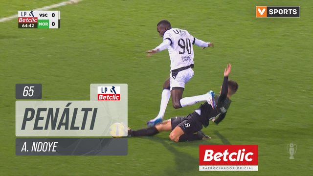 Vitória SC, Penálti, A. Ndoye aos 65'