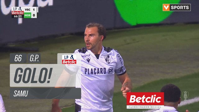 GOLO! Vitória SC, Samu aos 66', Vitória SC 1-0 Moreirense