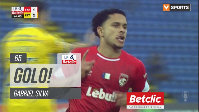 GOLO! Santa Clara, Gabriel Silva aos 65', Santa Clara 2-2 Estoril