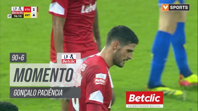 Santa Clara, Jogada, Gonçalo Paciência aos 90'+6'