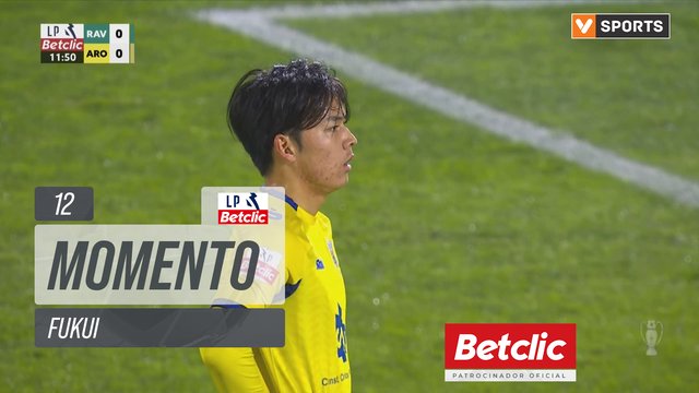 Arouca, Jogada, Fukui aos 12'