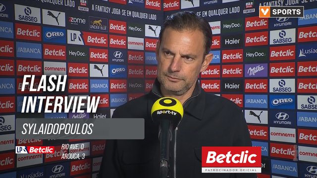 I Liga (#20) | Rio Ave 0-3 Arouca: Flash Interview Sylaidopoulos