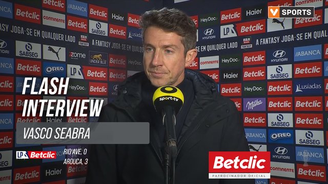 I Liga (#20) | Rio Ave 0-3 Arouca: Flash Interview Vasco Seabra