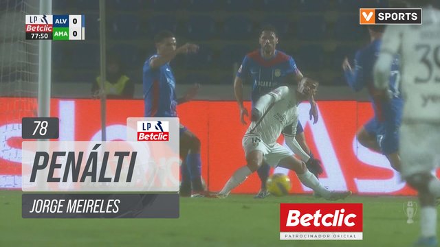 Estrela Amadora, Penálti, Jorge Meireles aos 78'