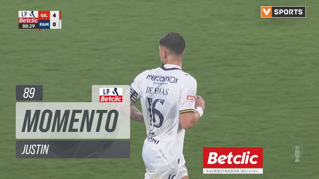 Famalicão, Jogada, Justin aos 89'