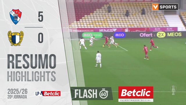 Liga Portugal Betclic (20ªJ): Resumo Flash Gil Vicente 5-0 Famalicão