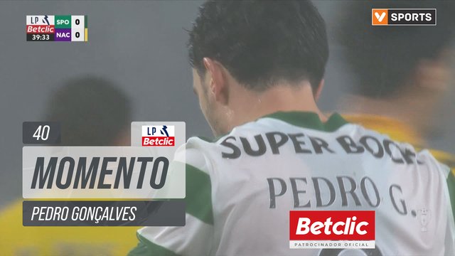 Sporting, Jogada, Pedro Gonçalves aos 40'