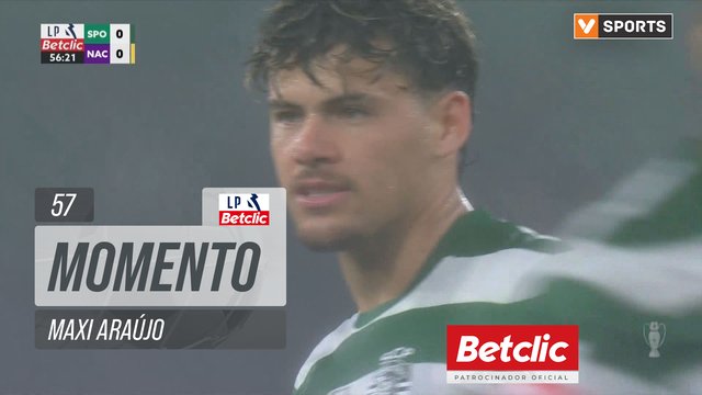 Sporting, Jogada, Maxi Araújo aos 57'