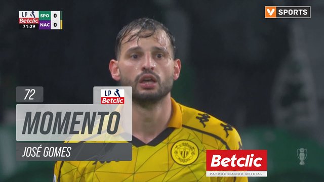 Nacional, Jogada, José Gomes aos 72'
