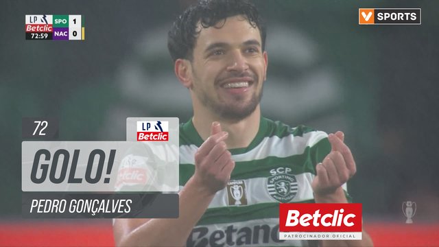 GOLO! Sporting, Pedro Gonçalves aos 72', Sporting 1-0 Nacional