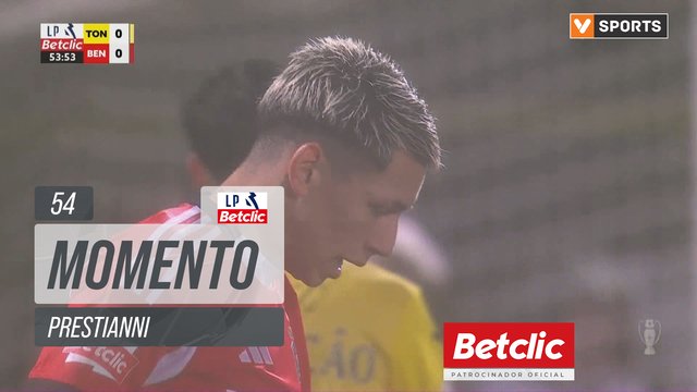 Benfica, Jogada, Prestianni aos 54'
