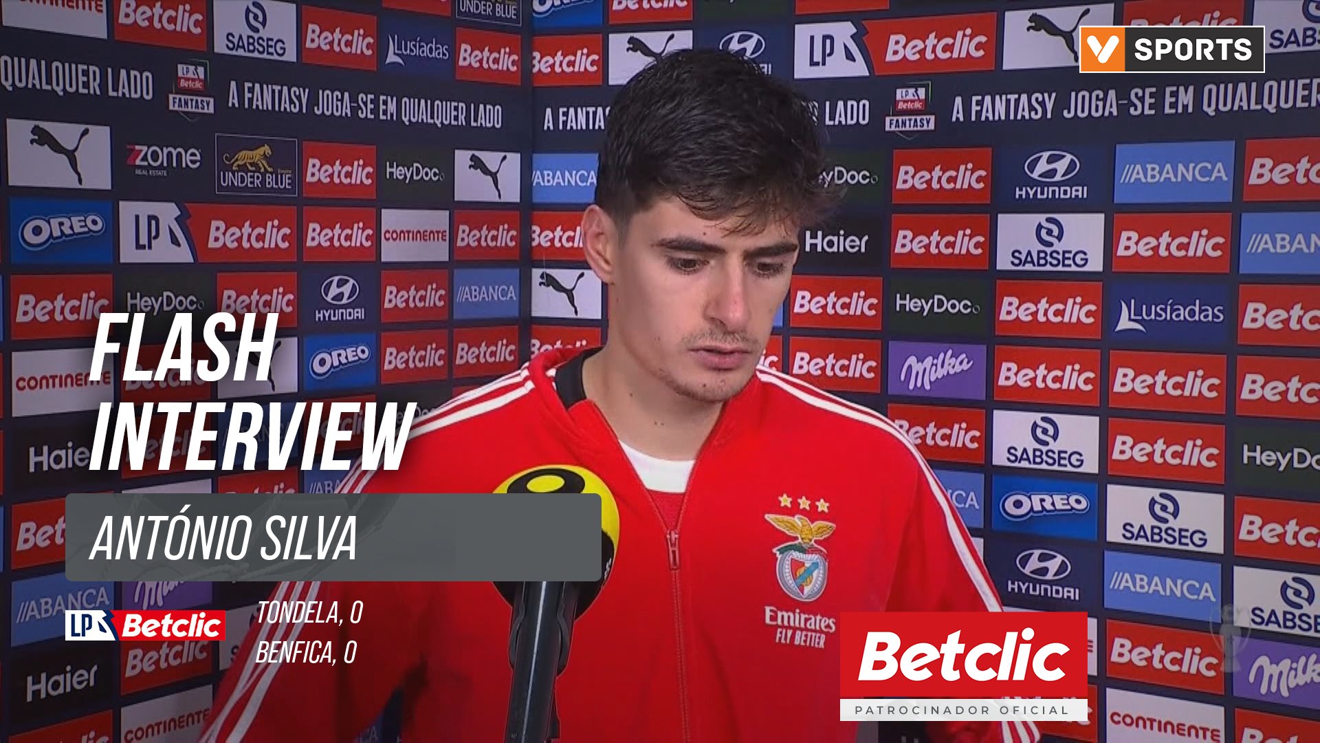 I Liga (#20) | Tondela 0-0 Benfica: Flash Intervie...