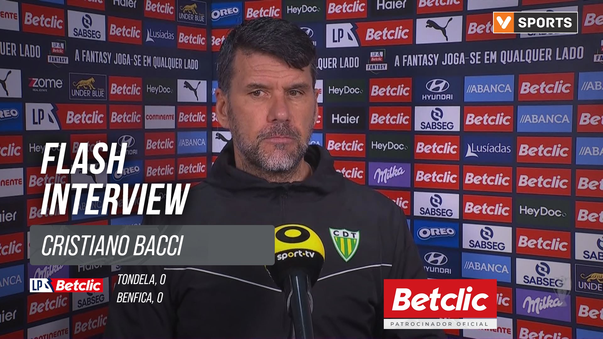 I Liga (#20) | Tondela 0-0 Benfica: Flash Intervie...