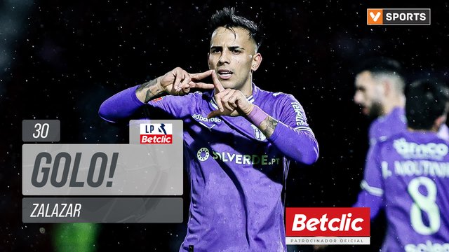 GOLO! Braga, Zalazar aos 30', AVS 0-2 Braga