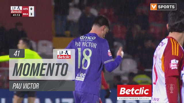 Braga, Jogada, Pau Victor aos 41'