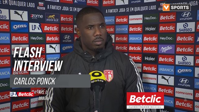 I Liga (#20) | AVS 0-4 Braga: Flash Interview Carlos Ponck