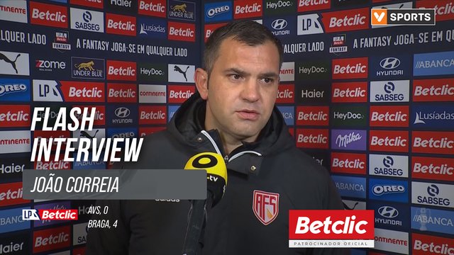 I Liga (#20) | AVS 0-4 Braga: Flash Interview João Correia
