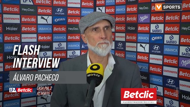 I Liga (#20) | Casa Pia 2-1 FC Porto: Flash Interview Álvaro Pacheco