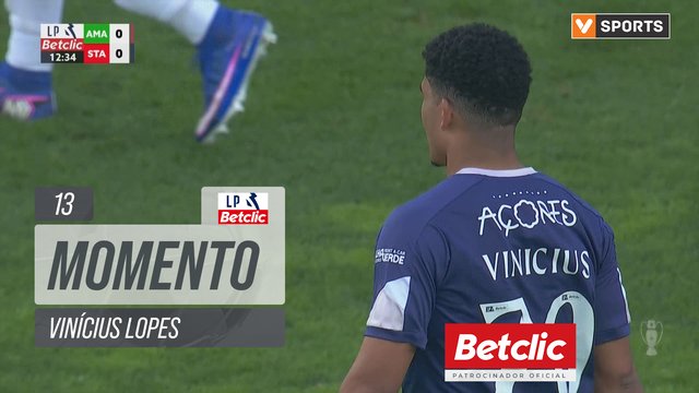 Santa Clara, Jogada, Vinícius Lopes aos 13'