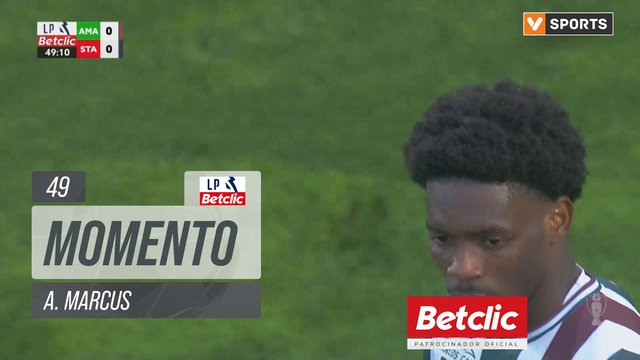 Estrela Amadora, Jogada, A. Marcus aos 49'