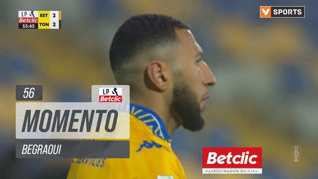 Estoril, Jogada, Begraoui aos 56'