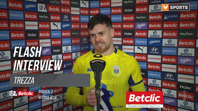 I Liga (#21) | Arouca 3-2 Vitória SC: Flash Interview Trezza
