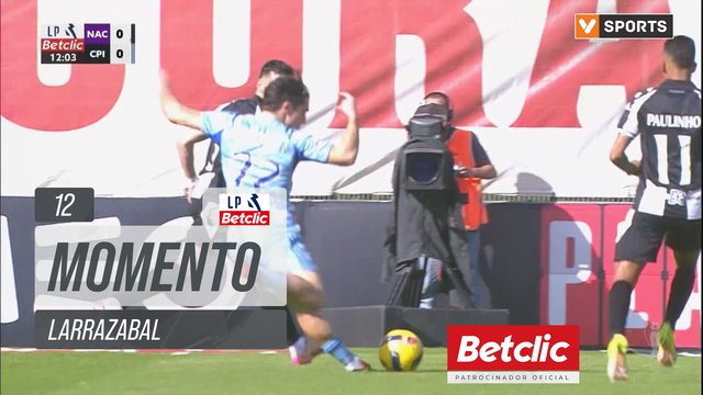 Casa Pia, Jogada, Larrazabal aos 12'