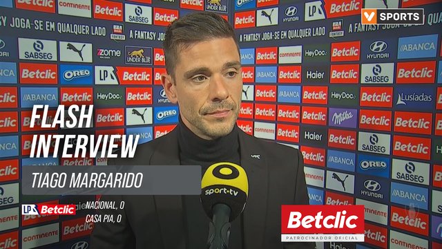 I Liga (#21) | Nacional 0-0 Casa Pia: Flash Interview Tiago Margarido