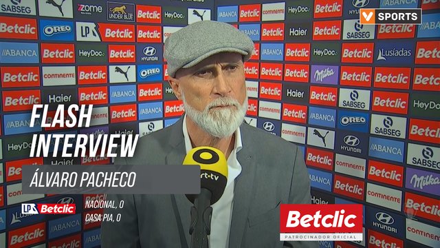 I Liga (#21) | Nacional 0-0 Casa Pia: Flash Interview Álvaro Pacheco