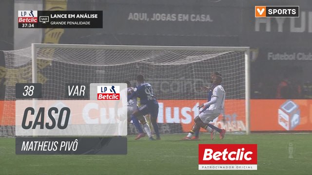 AVS, Caso, Matheus Pivô aos 38'