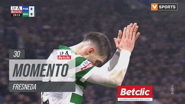 Sporting, Jogada, Fresneda aos 30'