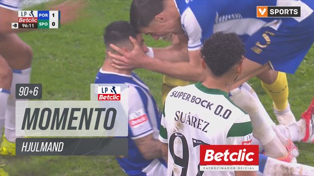Sporting, Jogada, Hjulmand aos 90'+6'