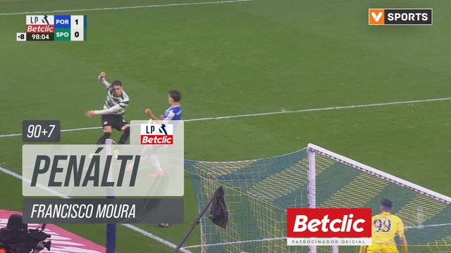 FC Porto, Penálti, Francisco Moura aos 90'+7'