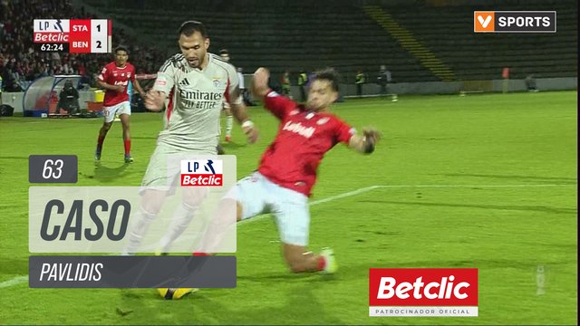 Benfica, Caso, Pavlidis aos 63'