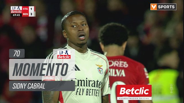 Benfica, Jogada, Sidny Cabral aos 70'
