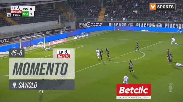 Vitória SC, Jogada, N. Saviolo aos 45'+6'