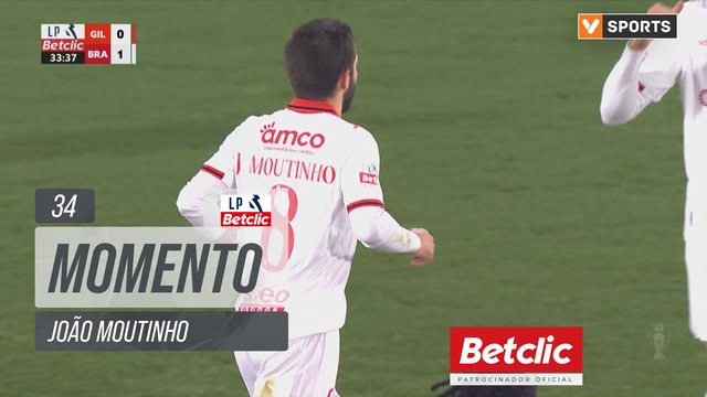 Braga, Jogada, João Moutinho aos 34'