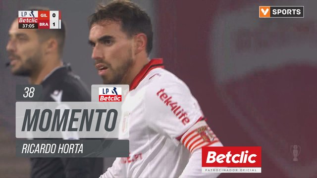 Braga, Jogada, Ricardo Horta aos 38'
