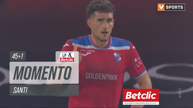 Gil Vicente, Jogada, Santi aos 45'+1'