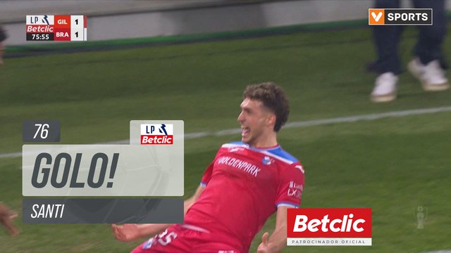 GOLO! Gil Vicente, Santi aos 76', Gil Vicente 2-1 Braga