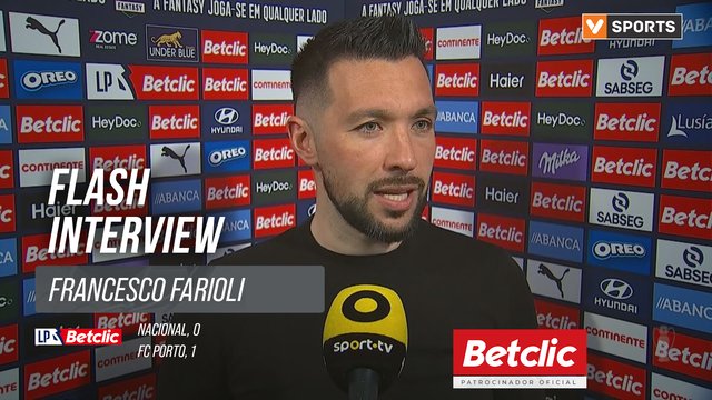 I Liga (#22) | Nacional 0-1 FC Porto: Flash Interview Francesco Farioli